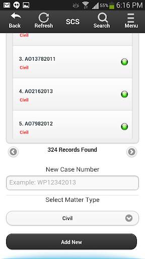 SCS - High Court Causelist screenshot 8