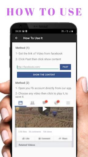 Video Downloader For Facebook : FB Video Download screenshot 6