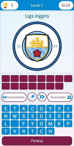 Tebak Logo Sepak Bola Dunia screenshot 2