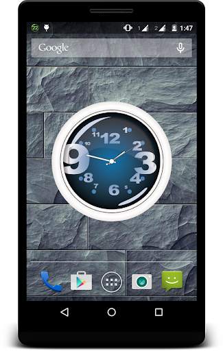 Metal Clock Live Wallpaper screenshot 2