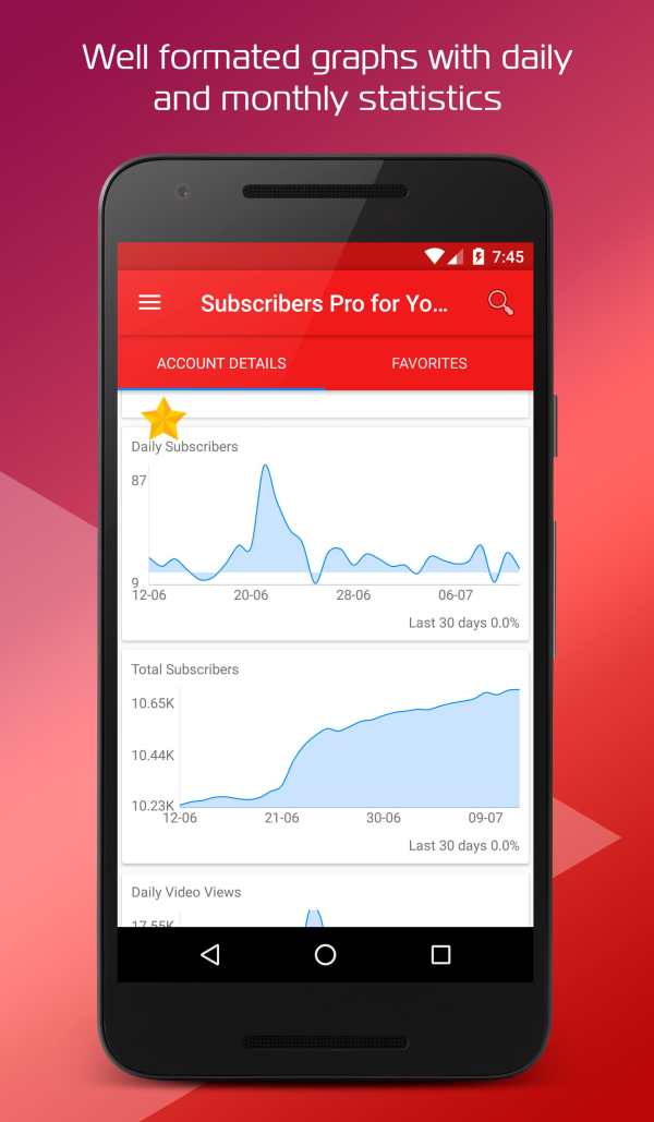 Subscribers Pro - for Youtube screenshot 2