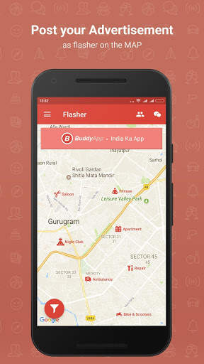 BuddyApp - (GPS based Messenger & e-Com Platform) screenshot 15