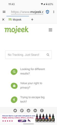 Privacy Browser - Ad Supported screenshot 1