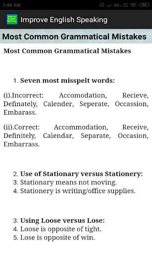 Improve English Speaking screenshot 3