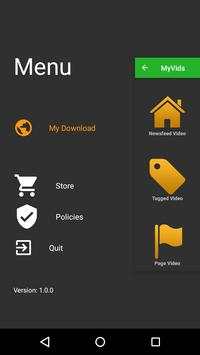 Video Downloader for Facebook screenshot 1