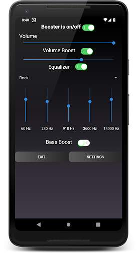 Volume Booster, Equalizer and Bass Boost for Music screenshot 6