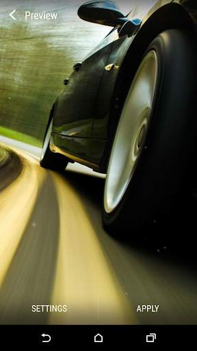 Car in Motion Live Wallpaper स्क्रीनशॉट 2