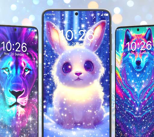3D Glitter Live Wallpaper screenshot 1