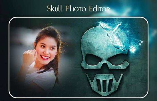 Skull Photo Editor screenshot 1