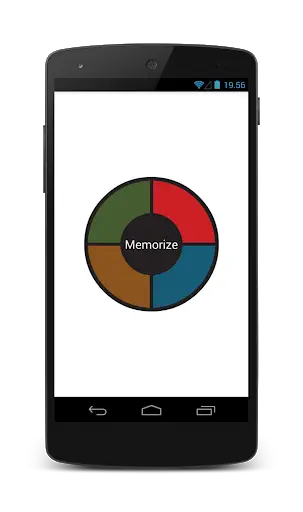 Memory game for Android Wear screenshot 1