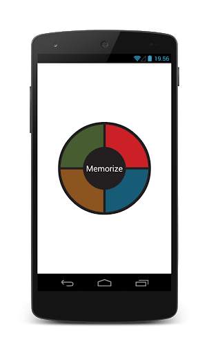 Memory game for Android Wear screenshot 1