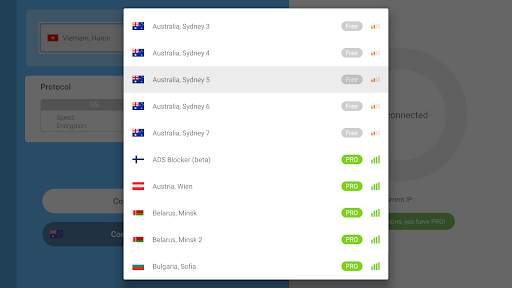 VPN servers in Russia screenshot 17