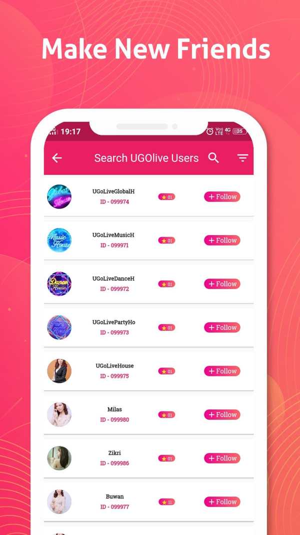 UGo Live- Live Video streaming, Live Chat & audio screenshot 4