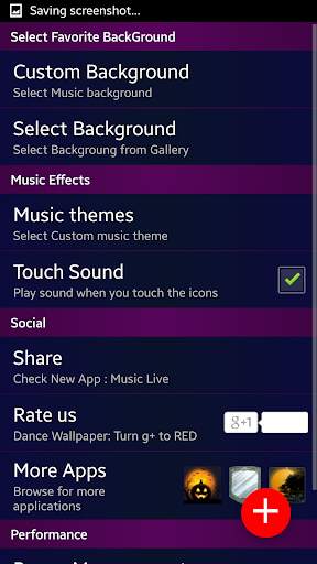 Danza live wallpaper screenshot 6
