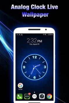 Analog Clock Live Wallpaper screenshot 2