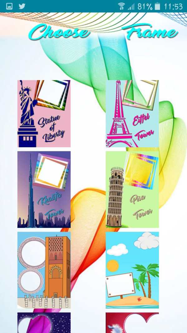 Candy Sweet selfie Frame screenshot 2