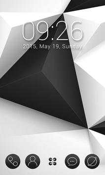 Black & White Launcher Theme screenshot 5
