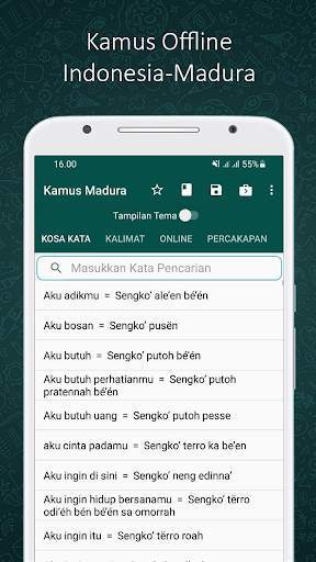 Kamus Madura screenshot 1