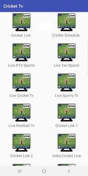 Live Cricket Tv HD Sports screenshot 2