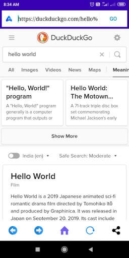 Atom Browser screenshot 3
