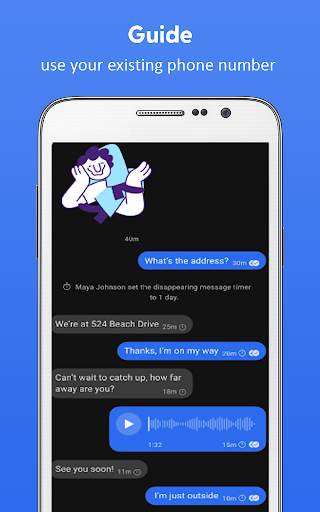 Guide Signal private messenger screenshot 2