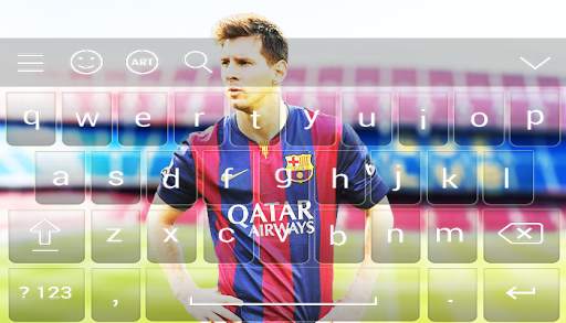 Lionel Messi Keyboard 2020 स्क्रीनशॉट 2