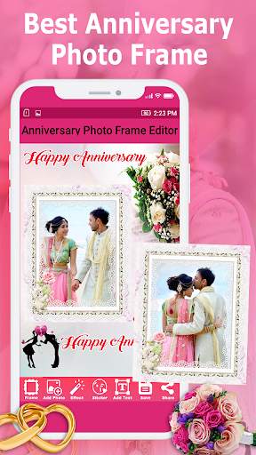 Anniversary Photo Frame 3 تصوير الشاشة