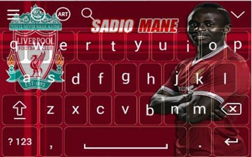 Sadio Mane Theme Keyboard screenshot 2
