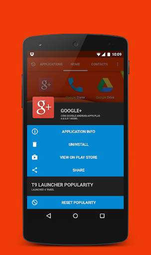 T9 Launcher (Home replacement, not a keyboard) screenshot 5