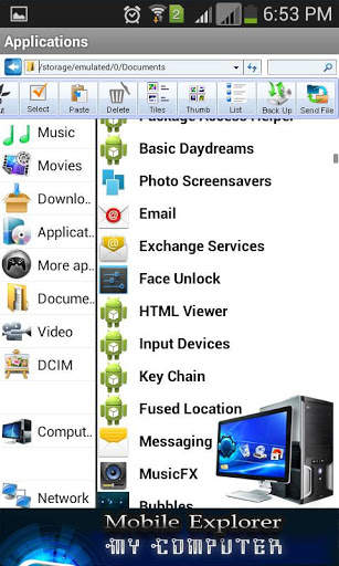 My Computer Mobile Explorer स्क्रीनशॉट 5