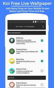 Koi Free Live Wallpaper screenshot 3