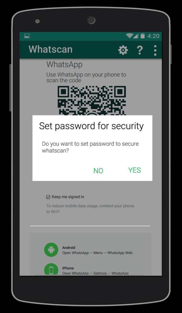 Whatscan screenshot 2