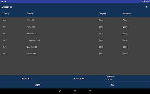 Cash Desk 2.0 for tablets screenshot 8