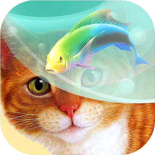 A game for the cat. Fishes 0.1