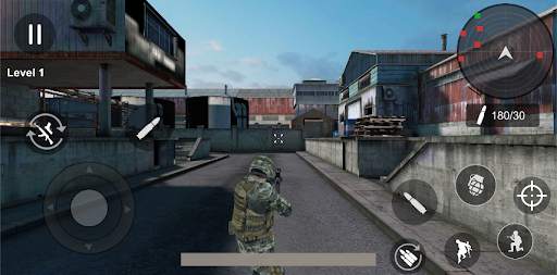 Free cover fire strike-Free Action FPF Online game screenshot 4