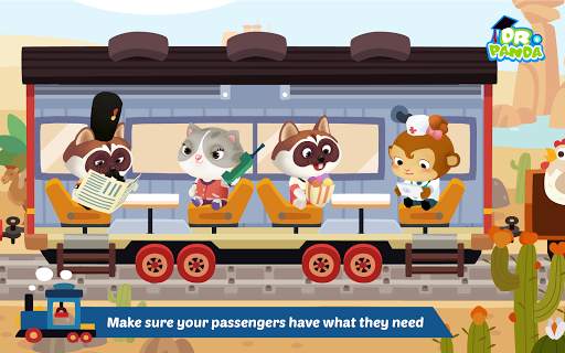 Dr. Panda Train screenshot 2