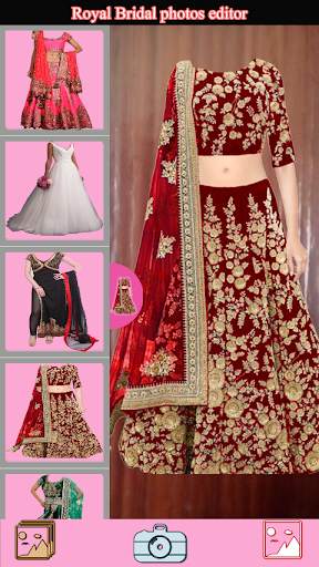 Royal Bridal photos editor 2019/Dulhan suits edit 7 تصوير الشاشة