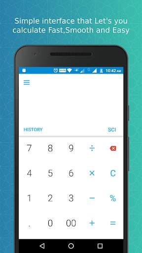 Calculator Lite Unit Currency screenshot 1
