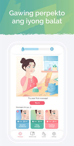 Facial yoga, masahe: forYou screenshot 2