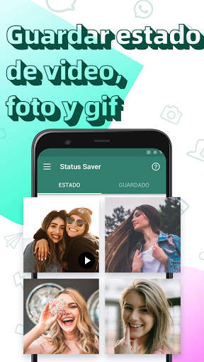 Status ahorrador - descargar videos para WhatsApp screenshot 1