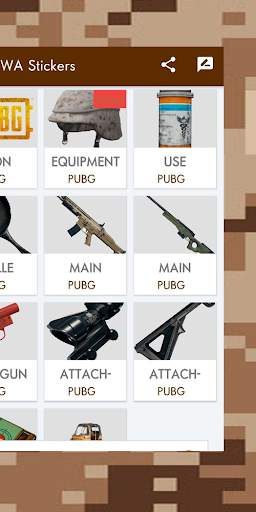 Wa Sticker PUB G screenshot 4