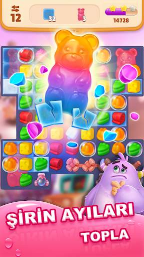 Sweet Crunch: 3'lü eşleştirm screenshot 6