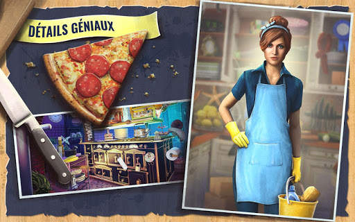 Objets cachés jeux de nettoyage de cuisine screenshot 3