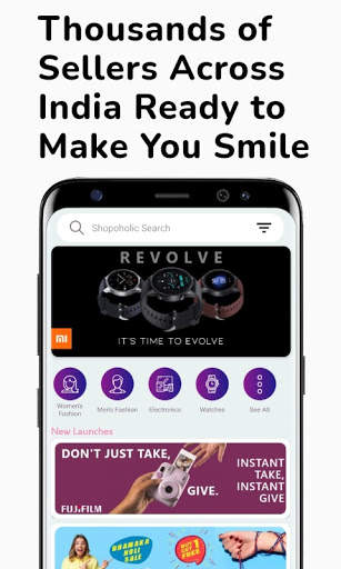 Shopoholic Buddy- Online Shopping & Bargaining App screenshot 1