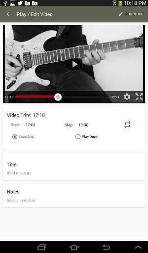 Riff Grabber YouTube Looper screenshot 2