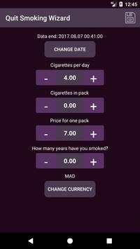 Quit Smoking Wizard screenshot 5