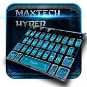 blue biochemical science keyboard tema 10001004