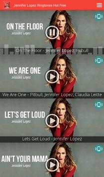 Jennifer Lopez Ringtones Hot Free screenshot 1