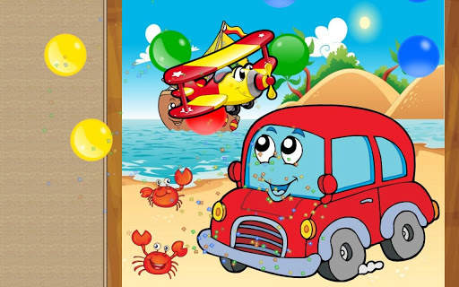 Cars for Kids: Puzzle Games ❤️🚗🚒🚚🚜🚌🚁✈️ screenshot 15