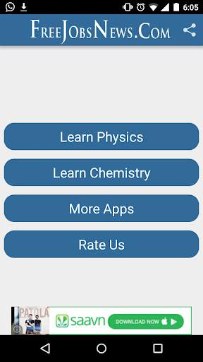Physics and Chemistry app screenshot 1